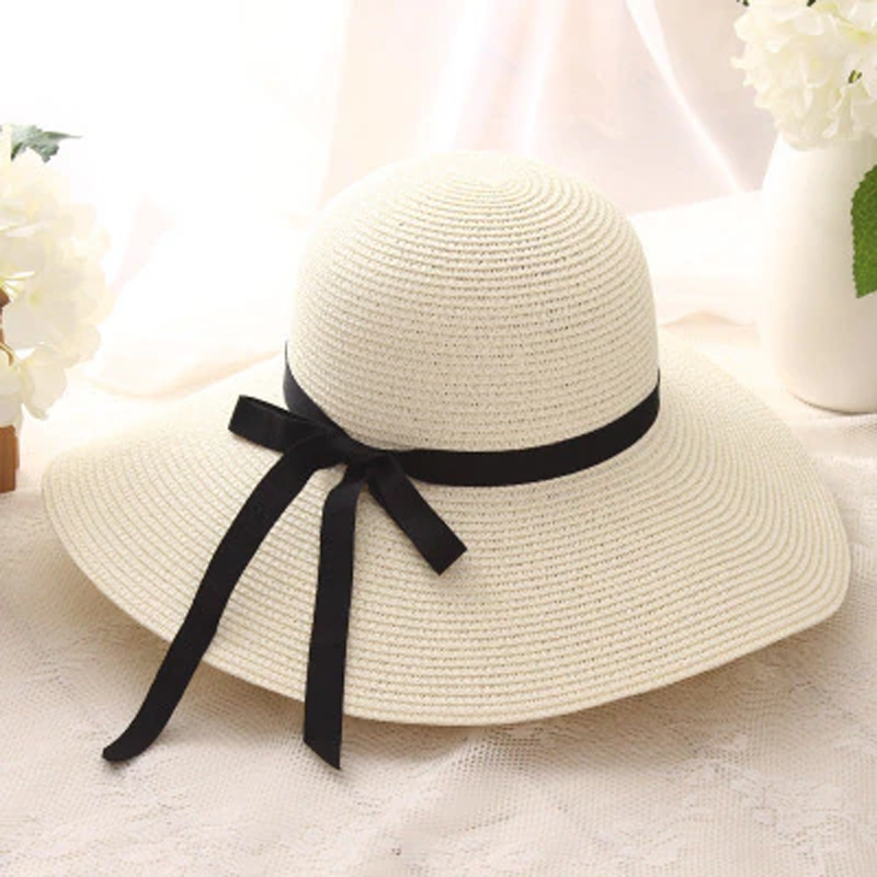 Sommarhatt Solhatt Dam-Personligt-BB-Beige-Hemnix