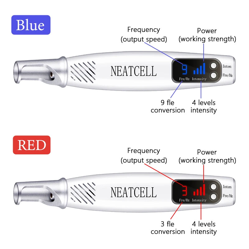 Smart Tattoo Removal Laser Pen - Ta bort födelsemärken, fräknar, akne, tatuering Carvallo