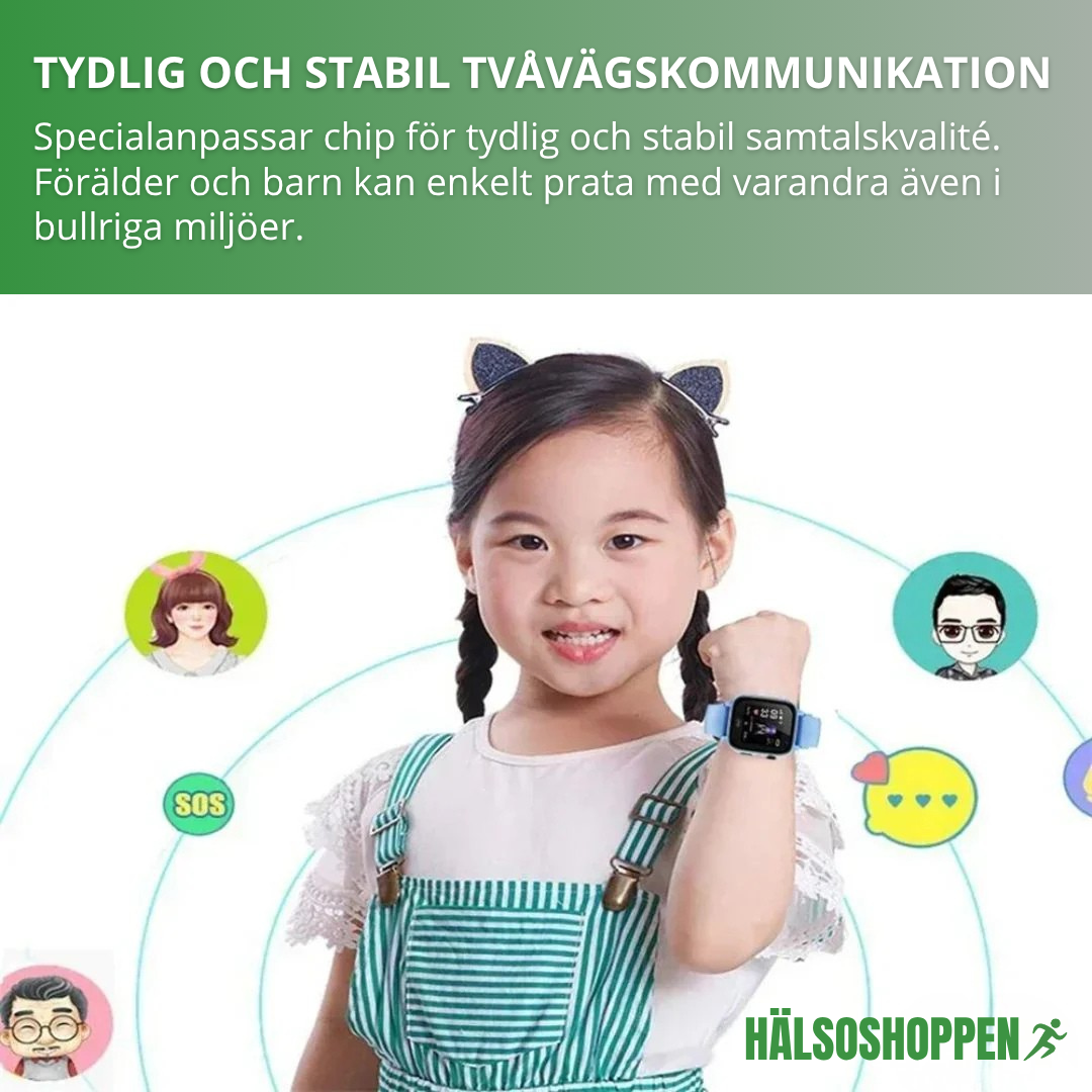 GPS-Smartklocka för Barn