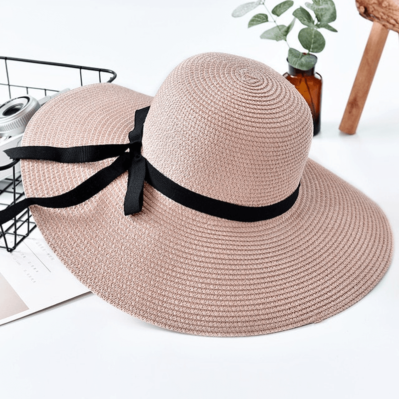 Sommarhatt Solhatt Dam-Personligt-BB-Rosa-Hemnix