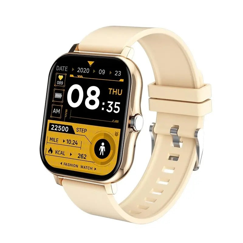 Digital Smart Watch för Män & Kvinnor Med Bluetooth Samtal, Full Touch Skärm, Fitness & Sport Tracker Carvallo