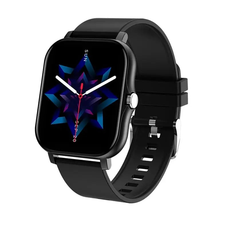 Digital Smart Watch för Män & Kvinnor Med Bluetooth Samtal, Full Touch Skärm, Fitness & Sport Tracker Carvallo