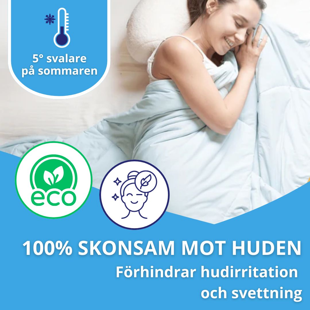 Kyltäcke för sommaren – svalkande och andningsbart