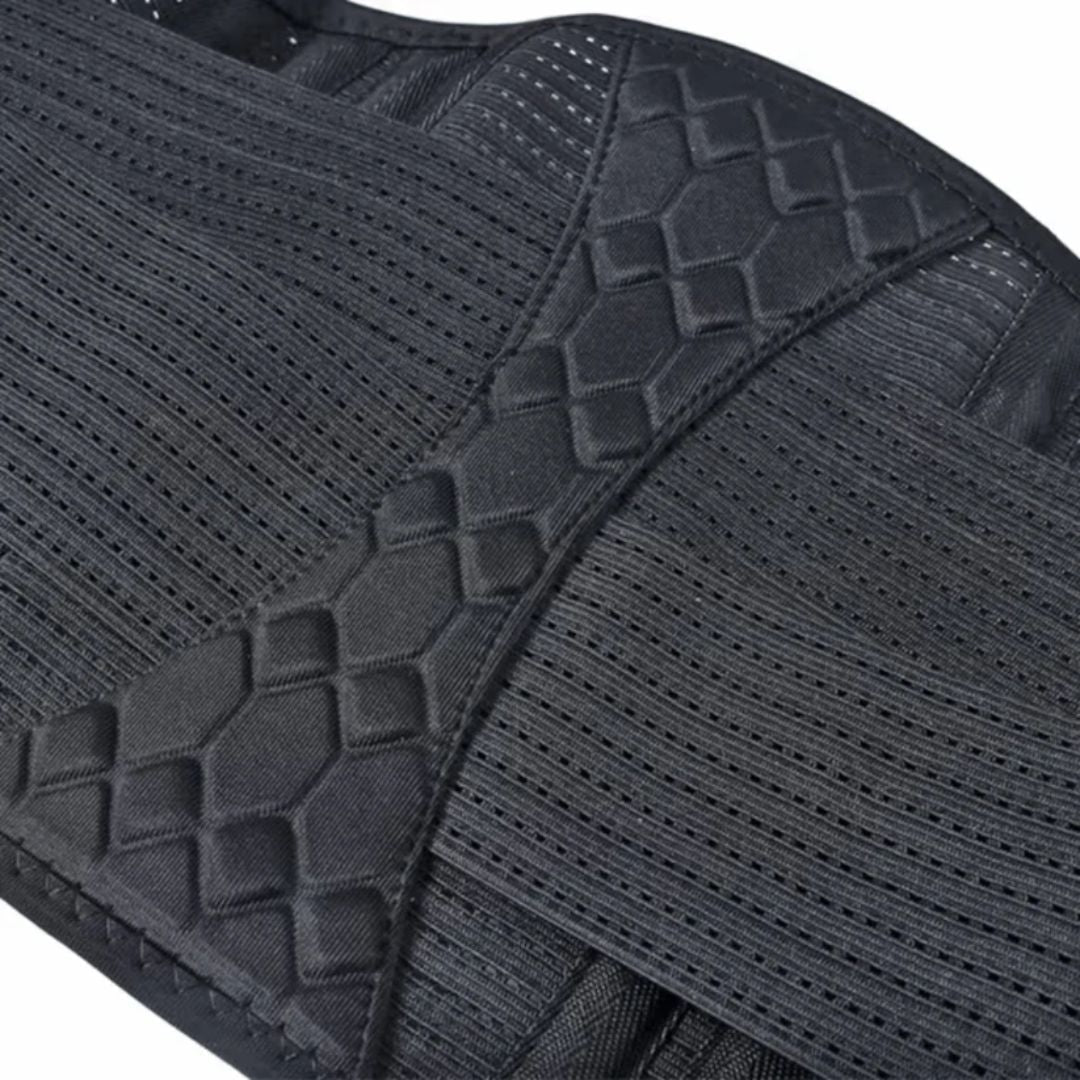 Ländryggsbälte med inbyggt stöd och flexibel design