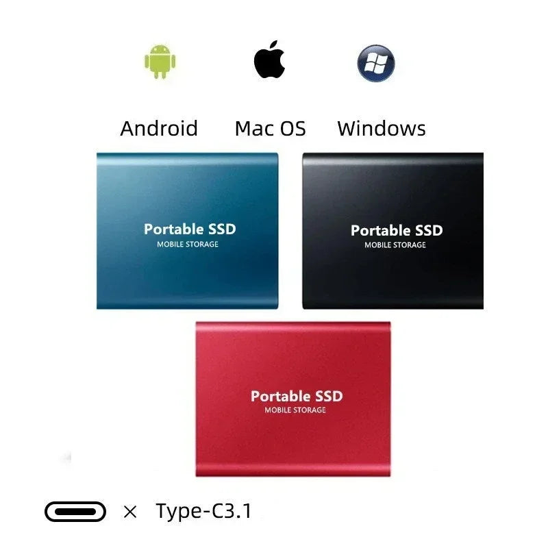 Ultraf snabb 128GB SSD – Kompakt. Hållbar. Alltid redo