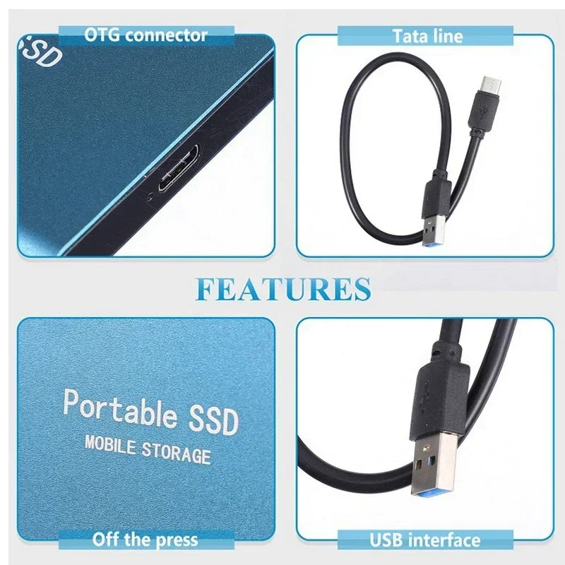 Ultraf snabb 128GB SSD – Kompakt. Hållbar. Alltid redo