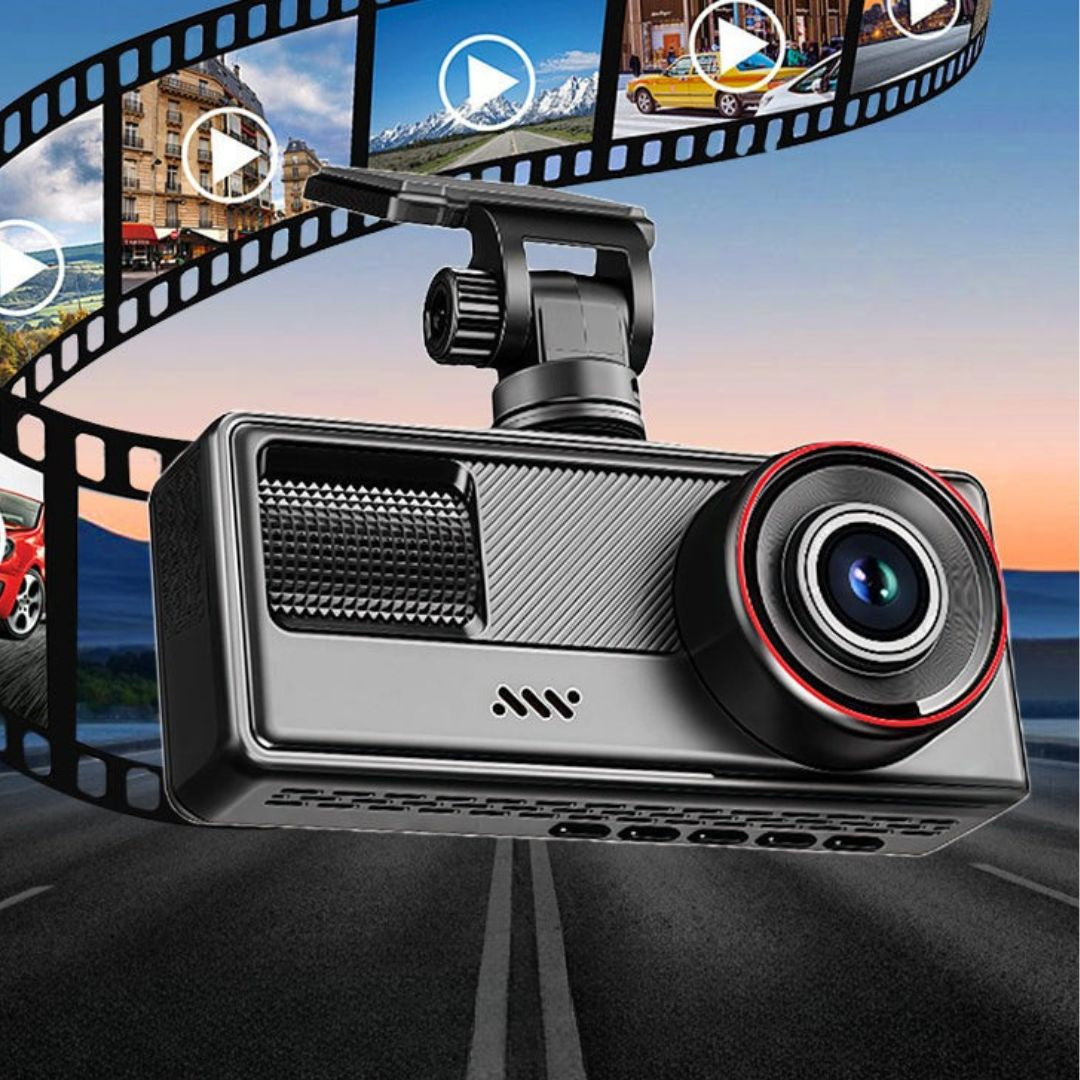 Dashcam fram och bak | Backkamera med app och nattvision | VägVakt