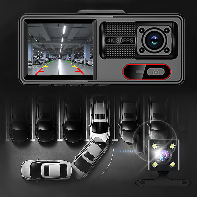 Dashcam fram och bak | Backkamera med app och nattvision | VägVakt