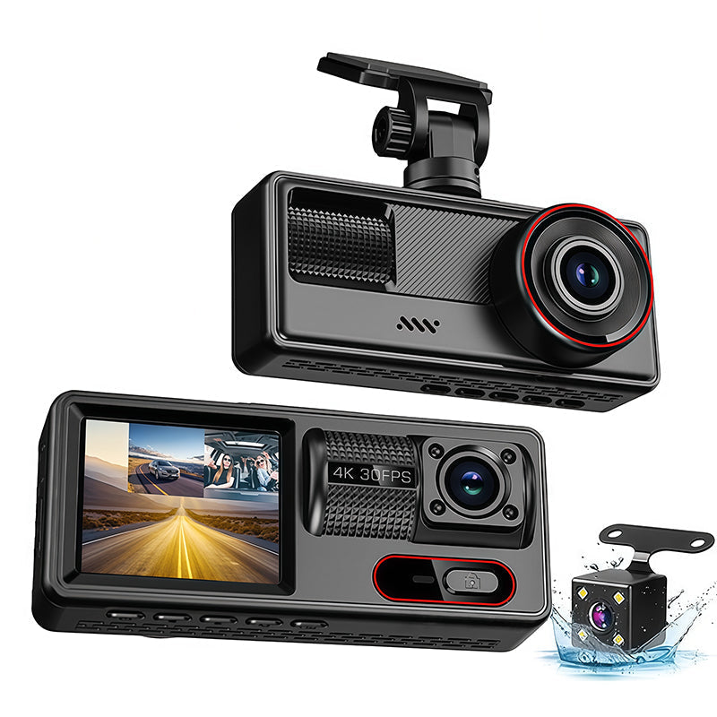 Dashcam fram och bak | Backkamera med app och nattvision | VägVakt
