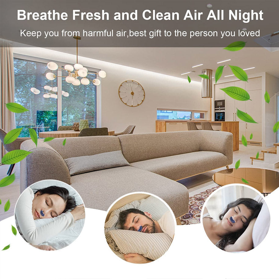 Micro CPAP Anti Snoring Elektronisk Sömn Apné Enhet Carvallo