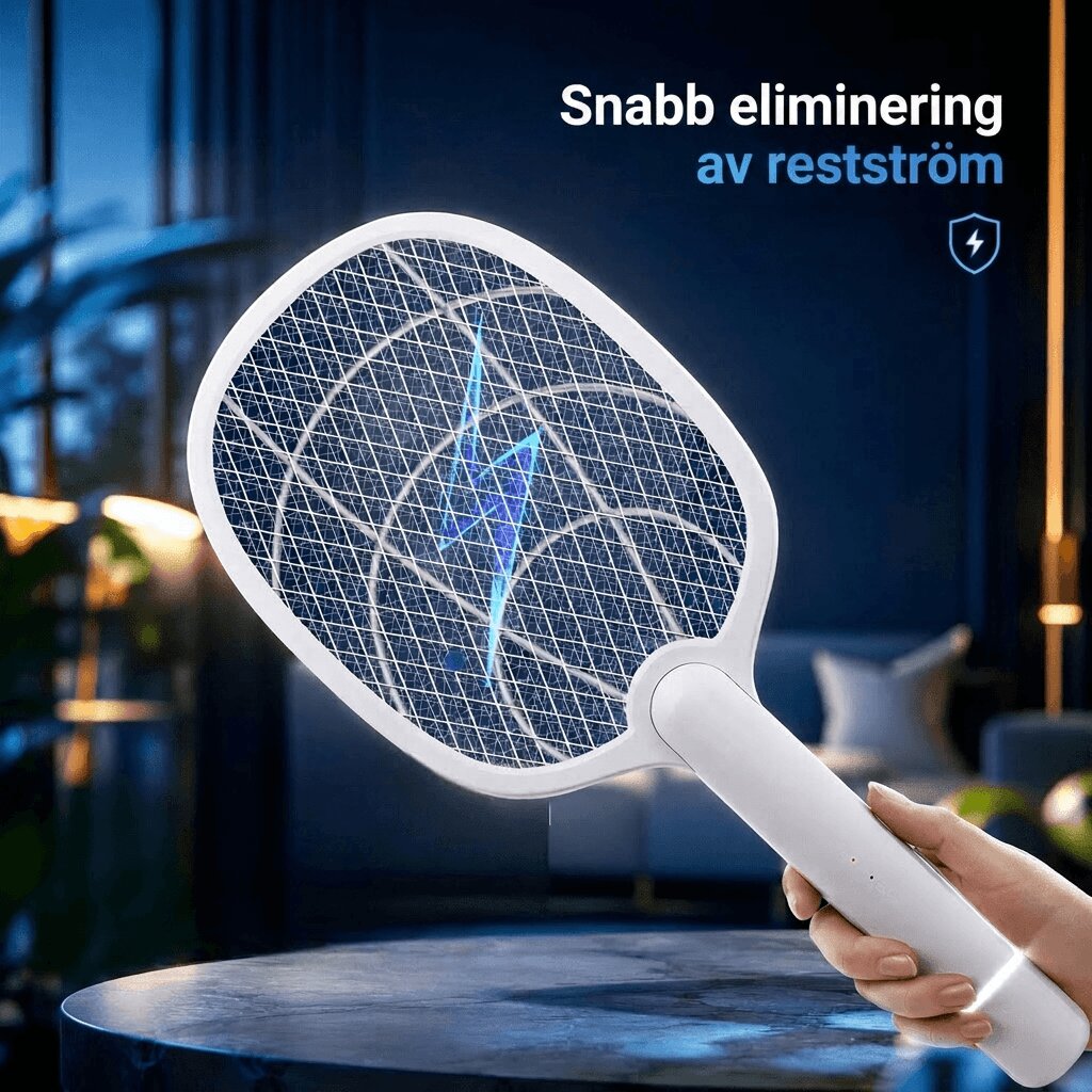 Elektrisk uppladdningsbar myggsmälla | Stötvakt