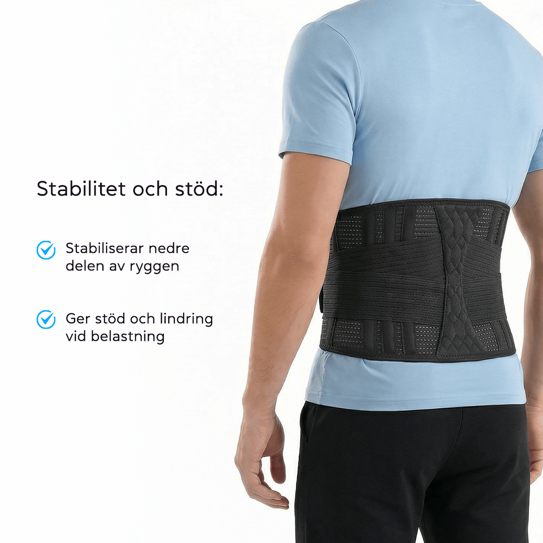 Stödjande ryggstöd