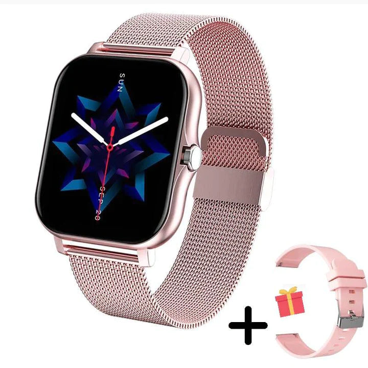 Elegant Smartwatch med Hälsotracking för Damer