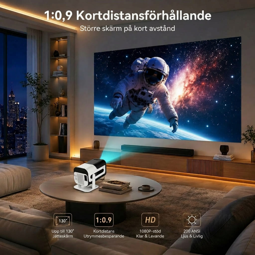 Portabel miniprojektor | Pikorama