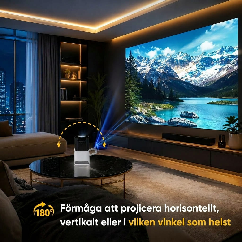 Portabel miniprojektor | Pikorama